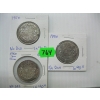 Image 1 : 3 - 1950 CDN SILVER 50 CENT PIECES
