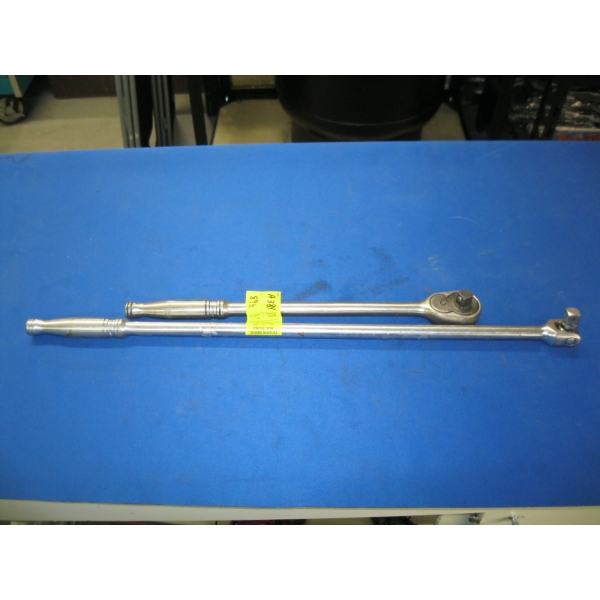 SNAP ON 1/2" RATCHET & SWING BAR