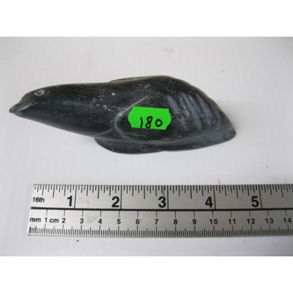SOAPSTONE CARVING, SIGNED, NUMBERED