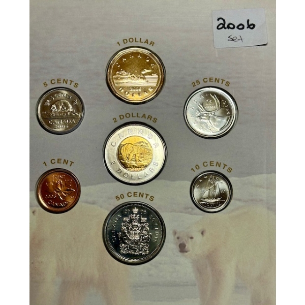 2006 CDN COIN SET
