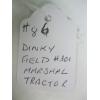 Image 4 : DINKY FIELD MARSHALL TRACTOR