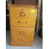 Image 1 : 2 DRAWER WOOD FILING CABINET