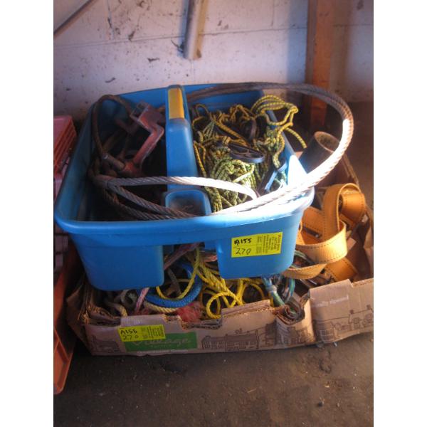 MISC. TOW CABLE, CARGO NET, ROPE, ETC.
