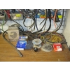 Image 2 : LARGE LOT OF ASST'D ITEMS ON WALL INCL. WIRING, AIR LINES, ETC.