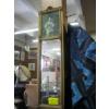 Image 1 : SM. MIRROR W/PICTURE ON TOP OF MIRROR