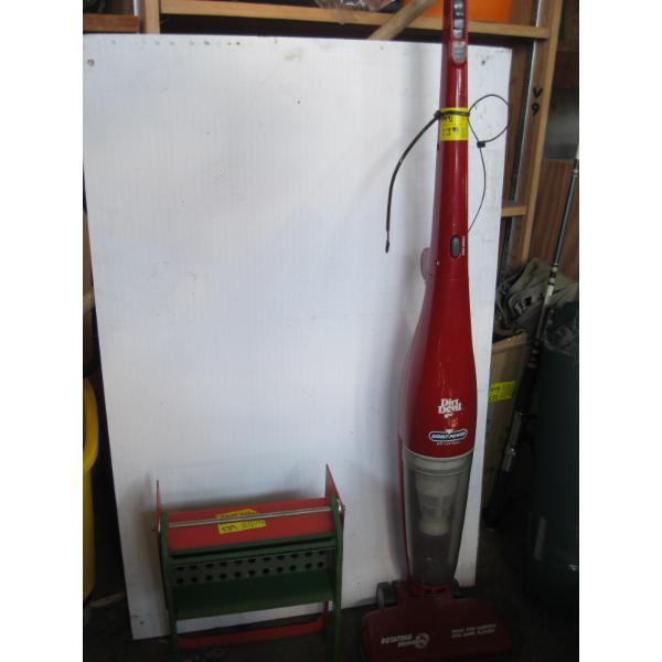 TYPE OF HAND PRESS & DIRT DEVIL UPRIGHT VACUUM