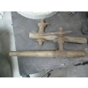 Image 1 : 2 WOODEN CROSSCUT SAW BLADE HANDLES