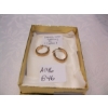 Image 2 : LADIES 10KT EARRINGS, 1G