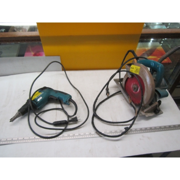 MAKITA CIRCULAR SAW & MAKITA SCREW SHOOTER