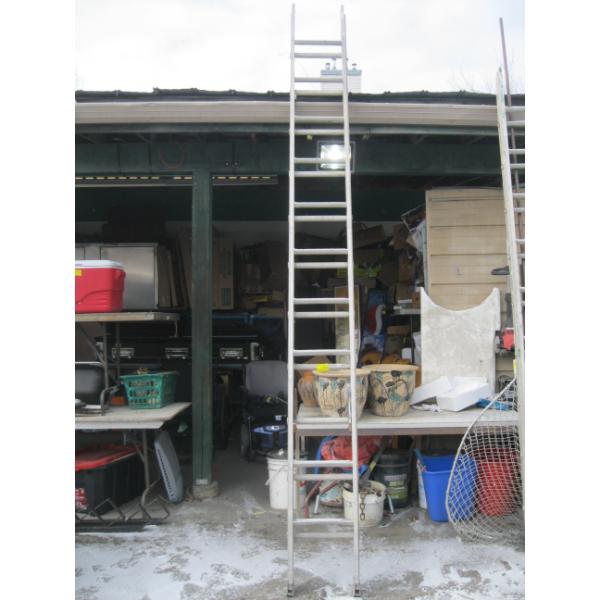 24" ALUMINUM EXTENSION LADDER