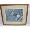 Image 1 : BLUEBIRD NUMBERED PRINT, 2/50, SIGNED ROD BAYNTON