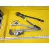 Image 1 : CRESCENT WRENCH, PIPE WRENCH & LOCK CUTTERS