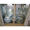 Image 1 : ASST. SERVING PLATES, GLASSWARE, VASES, ETC.