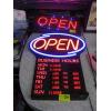 Image 1 : 2 LIGHTED OPEN SIGNS