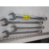 Image 1 : 4 LG. SNAP ON SAE COMBINATION WRENCHES