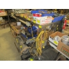 Image 2 : LG. WELDING TABLE - NOT THE VISE - ON CASTORS, 2 TIER W/DRAWER