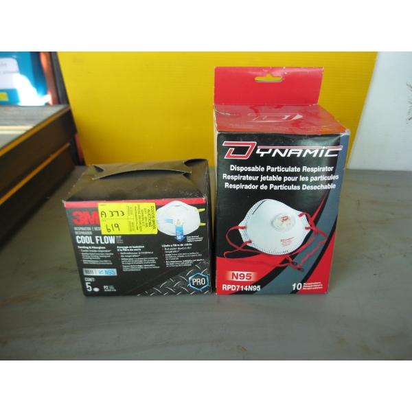 DISPOSABLE PARTICULATE RESPIRATORS & COOL FLOW RESPIRATORS
