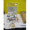 Image 6 : BIN OF PAINTS & AN EASEL STORAGE CASE, CANVASSES & 1 PICTURE