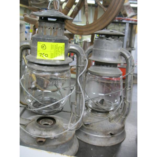 2 BARN LANTERNS