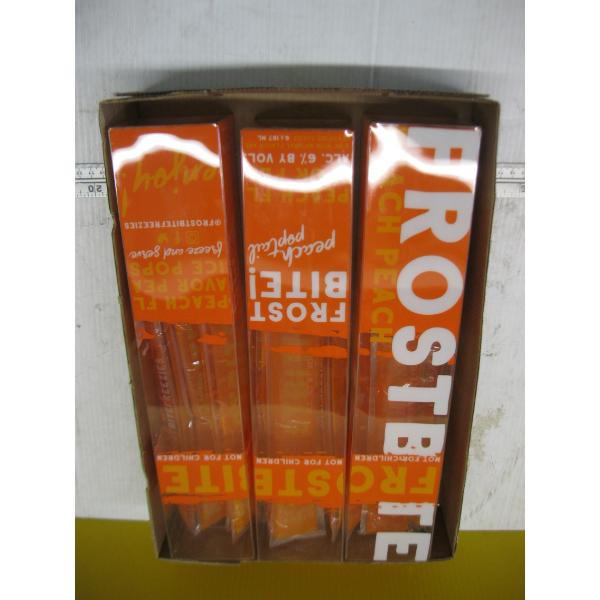3 BOXES OF FROSTBITE PEACH WINE FREEZIES