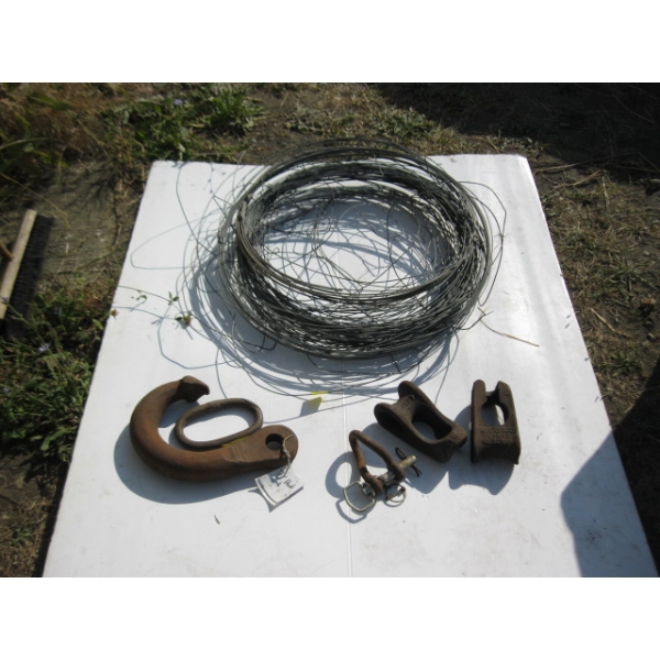 MISC. WIRE, PINS, HOOK, ETC.