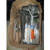 Image 2 : BOX OF MISC. BOLT CUTTERS, WRENCHES, ETC.