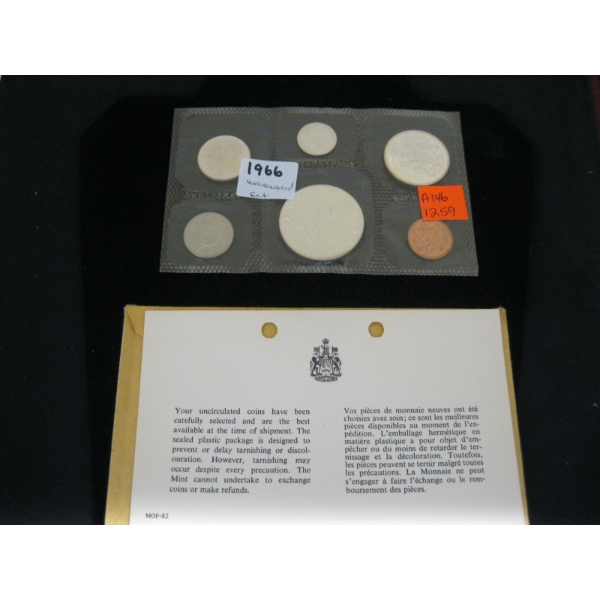 1966 UNCIRCULATED COIN SET