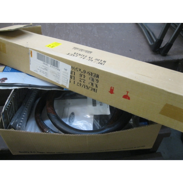 MISC. TAIL GATE EASY LIFT, STEERING WHEEL COVERS, WINTER GRILL COVER, ETC.