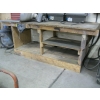 Image 1 : WOODEN WORKBENCH W/VISE - VISE IS BROKEN