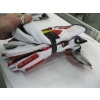 Image 2 : 2 PAIR OF WATSON VAN GOAT SZ XL GLOVES - RED & WHITE