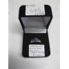 Image 2 : LADIES 10KT WHITE GOLD BLUE STAR SAPPHIRE RING, 2.4G, SZ 6.5