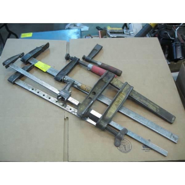 4 SLIDE CLAMPS