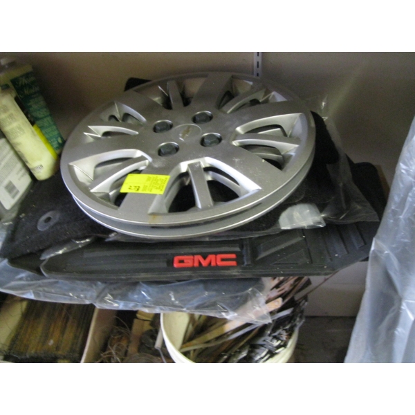 ASST. HUBCAPS, FLOORMATS, ETC.