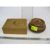 Image 1 : 2 LIDDED CONTAINERS