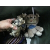 Image 2 : CAMMO BAG W/ASST. ITEMS - FLAGS, STUFFED ANIMALS, VIKING FIGURINE, ETC.
