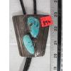 Image 5 : BENNETT SILVER W/2 CORAL STONES & 2 CORAL TIE ENDS NAVAJO BOLO TIE