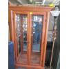 Image 1 : GLASS DISPLAY CABINET W/MIRRORED BACK