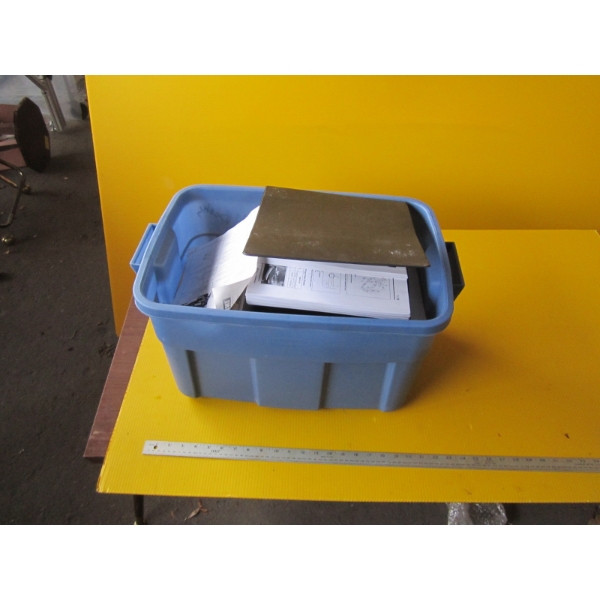 BIN OF ASST. MOTORCYCLE MANUALS