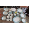 Image 1 : SET OF ENGLISH WOOD & SONS ALPINE WARE - 8 PIECE PLACE SETTING - NOT COMPLETE