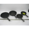 Image 1 : 4 CAST IRON FRY PANS