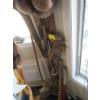 Image 2 : ASST. VINTAGE SPORTS EQUIPMENT - SKIS, GLOVES, HAT, POLES, ETC.