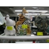 Image 1 : 2 ELEPHANT FIGURINES & A COOKIE JAR