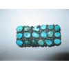 Image 1 : STERLING SIGNED L SHEKA TURQUOISE PIN