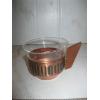 Image 2 : 6 BRONZE GLASS MCM HOLDERS & 4 GLASSES