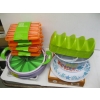 Image 1 : MISC. CUTLERY SET, KABOB TRAYS, PLASTIC BOWLS/PLATES, ETC.