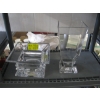 Image 1 : 2 GLASS VASES