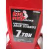 Image 2 : PAIR OF BIG RED 7 TON FORKLIFT JACKSTANDS