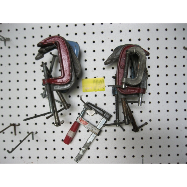 ASST. SM. C CLAMPS