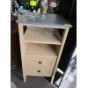 Image 1 : SMALL 2 DRAWER 2 SHELF SQUARE SHELF UNIT