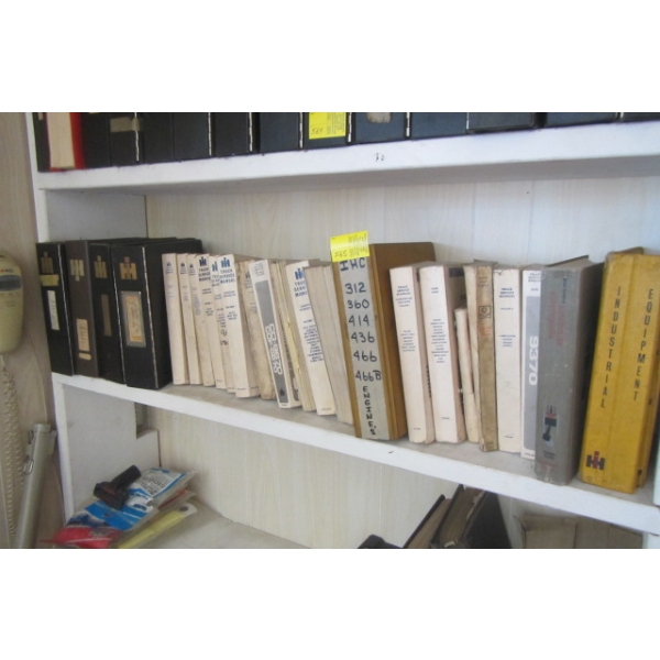 SHELF OF ASST'D MANUALS